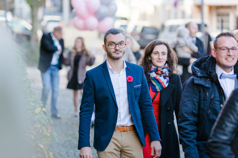 Ehe fuer alle: Mike und Alexandru im Standesamt Harburg
